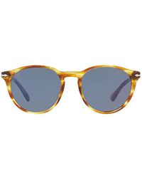 Persol Round Frame Sunglasses - Yellow