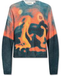 MISBHV Patterned Sweater - Blue
