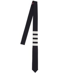 Thom Browne - 4 Bar Striped Tie - Lyst
