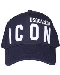 DSquared² - Icon Logo Baseball Cap - Lyst
