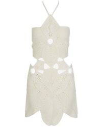 Cult Gaia - Floreana Knit Mini Dress - Lyst