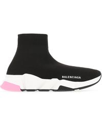 black balenciaga womens trainers
