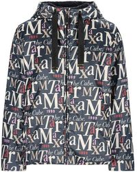 Max Mara - Zip-Up Drawstring Reversible Jacket - Lyst