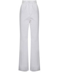 Dolce & Gabbana - High-waist Wide-leg Tailored Trousers - Lyst