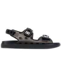 Givenchy - Black Strap Sandals - Lyst