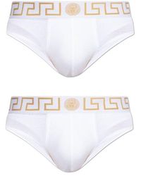 Versace - Two-Pack Briefs - Lyst