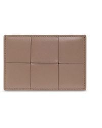 Bottega Veneta - Leather Card Case - Lyst