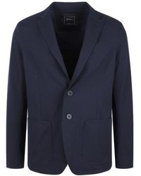 Herno - Single-Breasted Tailored Blazer - Lyst