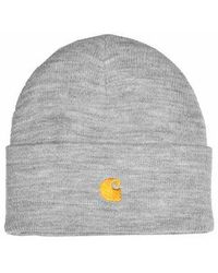 Carhartt - Logo Embroidered Chase Beanie - Lyst