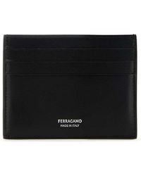 Ferragamo - Card Holder With Logo - Lyst