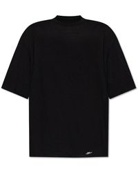 The Attico - Logo Embroidered Oversized T-shirt - Lyst