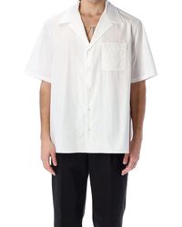 Valentino - Logo Printed Short-sleeved Shirt - Lyst