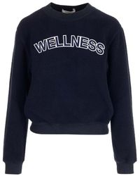 Sporty & Rich - Sherpa Wellness Crewneck Sweatshirt - Lyst