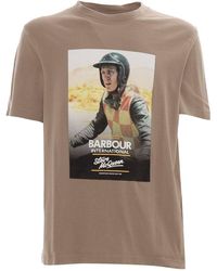 Barbour - T-Shirt M/C - Lyst