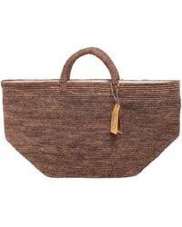 IBELIV - Vanilla Woven Top Handle Bag - Lyst