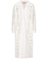 Valentino - Tie Detailed Long-sleeved Dress - Lyst