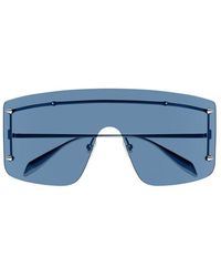Alexander McQueen - Metal Sunglasses - Lyst