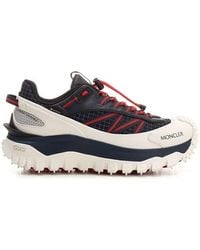Moncler - Trailgrip Panelled Lace-up Sneakers - Lyst