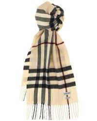 Burberry - Check Scarf Scarves - Lyst