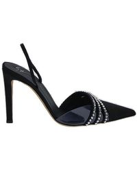 Giuseppe Zanotti - Rhinestones Slingback - Lyst