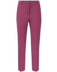 Weekend by Maxmara - Canon Wool Cigarette Trousers - Lyst