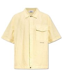 Stone Island - Short Sleeve Shirt, - Lyst