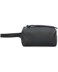 Fendi - Logo Plaque Clutch Bag - Lyst