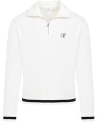 Berluti - Herringbone Half Zipped Sweatshirt - Lyst