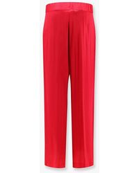 Semicouture - Wide Leg Trousers - Lyst