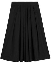 Aspesi - Flared Midi Skirt - Lyst