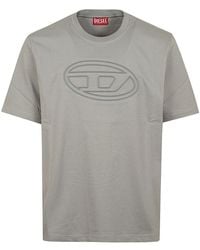 DIESEL - T-shirt T-adjust-bigoval, - Lyst
