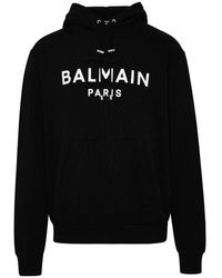 Balmain - Cotton Sweatshirt - Lyst