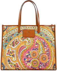 Etro Globtter Shopping Bag - Multicolour
