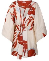 JUAN DE DIOS - Kimono Wrap Dress - Lyst