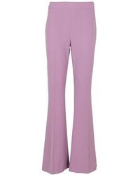 Boutique Moschino - Flared Slim-fit Pants - Lyst