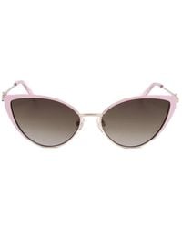 Love Moschino - Cat Eye Frame Sunglasses - Lyst