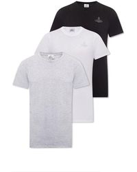 Vivienne Westwood - Three-pack Crewneck T-shirts - Lyst