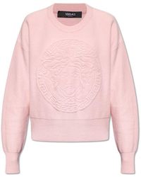 Versace - Wool Sweater - Lyst