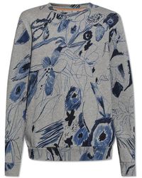 Paul Smith - Floral Pattern Sweatshirt - Lyst