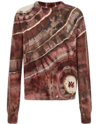 Amiri - M.a Tie-dyed Knitted Sweater - Lyst