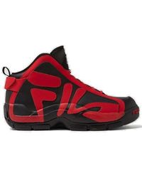 Y. Project X Fila Grant Hill Sneakers - Red