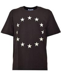 Etudes Studio - Stars Printed Crewneck T-shirt - Lyst