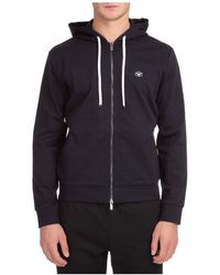 Emporio Armani - Sweatshirt With Zip Sweat - Lyst