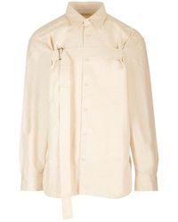 Dries Van Noten - Oversized Shirt With Strap - Lyst