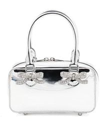 Self-Portrait - Zip-Up Mini Tote Bag - Lyst