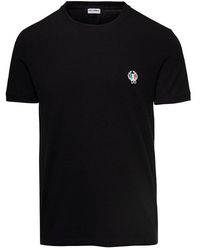 Dolce & Gabbana - Logo Embroidered Crewneck T-shirt - Lyst