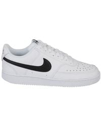 Nike Court Vision Lace-up Sneakers - White