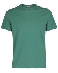 Zanone - Short-sleeved Straight-hem Crewneck T-shirt - Lyst