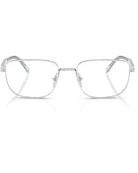 Prada - Rectangular Frame Glasses - Lyst