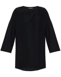 Emporio Armani - Top With Side Slits - Lyst